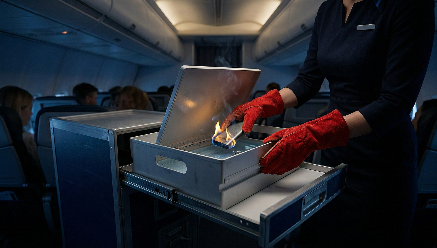 Aviation Lithium fire solution