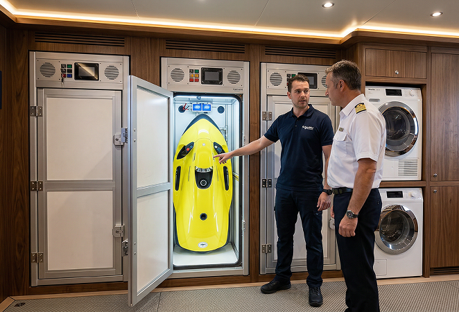 Lithium safety solution maritime